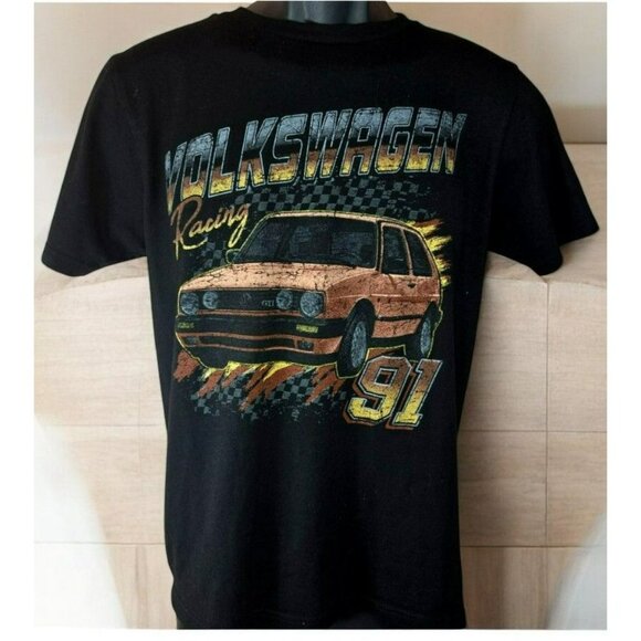 Volkswagen Racing Official Licensed Black T-Shirt Small - Picture 1 of 6